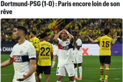 Bóng đá - Báo Pháp coi PSG quá may khi chỉ thua Dortmund 1 bàn, Mbappe bị chấm điểm cực thấp