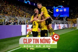 Bóng đá - Dortmund thắng PSG mở ra khả năng Cúp C1 mùa sau có 6 đội Đức (Clip Tin nóng bóng đá 24h)