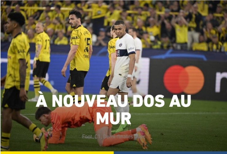 Tờ L'Equipe đánh giá PSG phải cảm thấy may mắn vì chỉ thua 1 bàn tại Signal Iduna Park