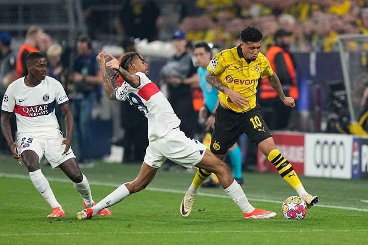 Sancho liên tục làm khổ hàng thủ PSG&nbsp;trong suốt 90 phút