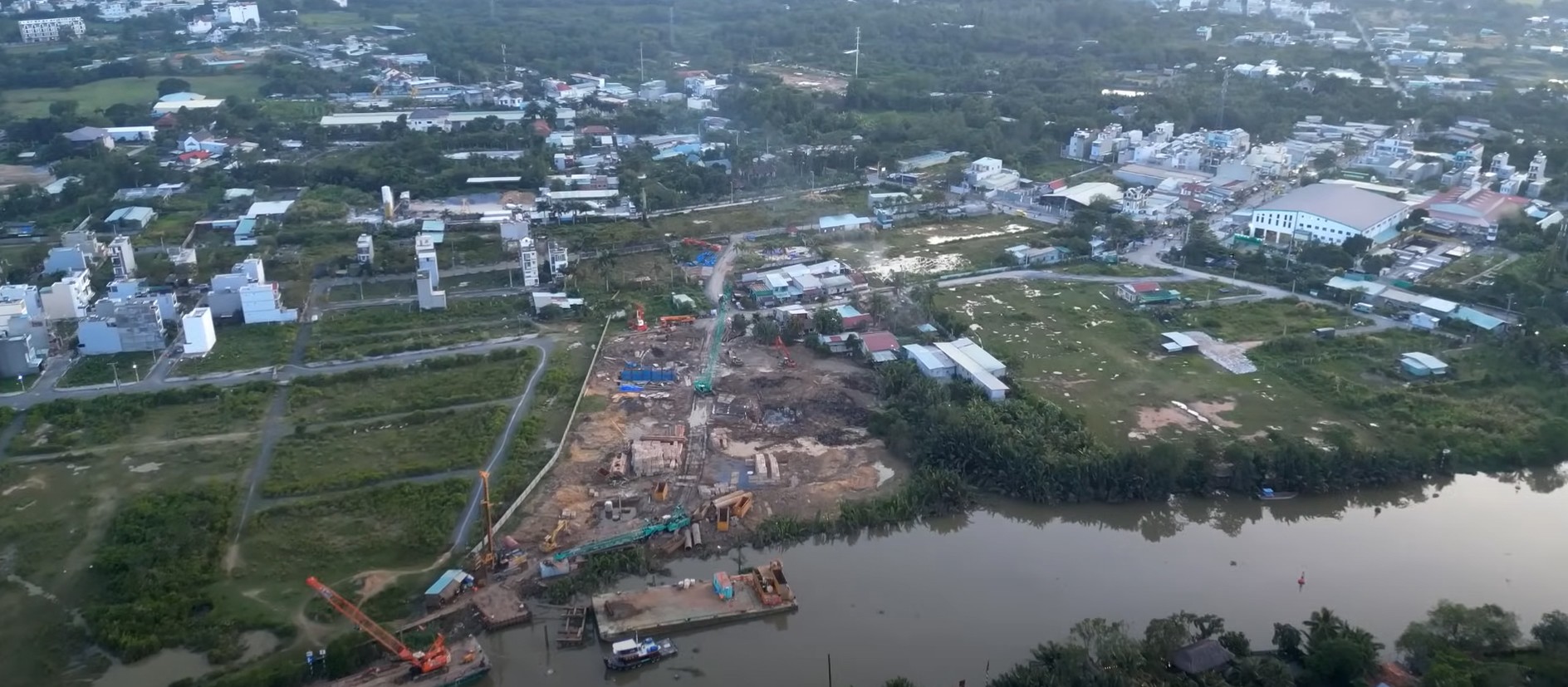 Dự án Vành đai 3 đoạn qua Rạch Trau Trảu