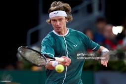 Thể thao - Video tennis Fritz - Rublev: Chóng vánh 2 set, vé &quot;vàng&quot; xứng đáng (Bán kết Madrid Open)