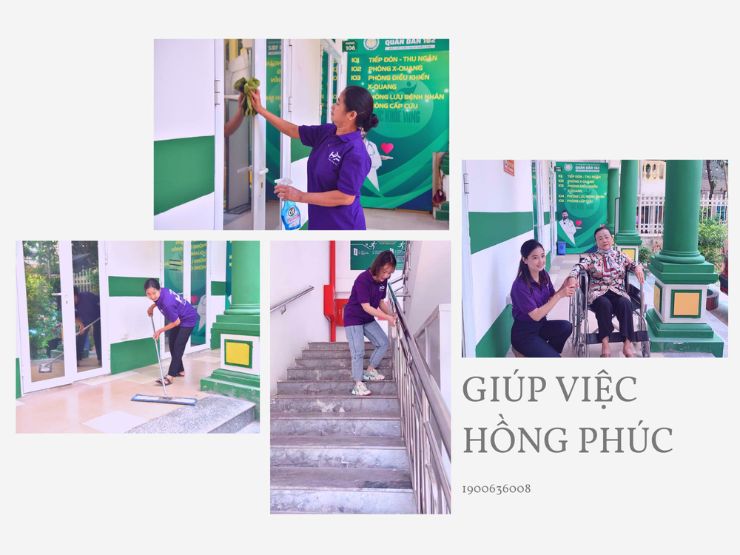 `Dịch vụ giúp việc nhà Hồng Phúc mang đến sự hài lòng cho mọi khách hàng. 