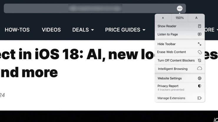 Trình duyệt Safari sẽ được bổ sung các tính năng AI. Ảnh: Apple Insider
