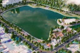 5 quảng trường bố trí thế nào quanh hồ Thiền Quang mới