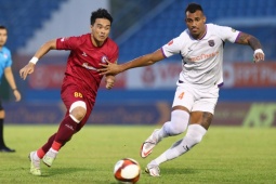 Bóng đá - Video bóng đá Bình Dương - Khánh Hòa: 14 phút 3 bàn, ngược dòng đẳng cấp (V-League)