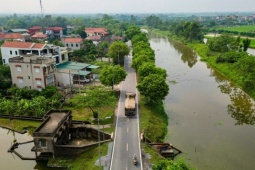 Tin tức trong ngày - Hiện trạng tuyến đường dài hơn 7 km sắp được đầu tư hơn 300 tỉ để mở rộng