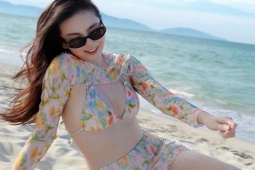 MC VTV Mai Ngọc U35 da đẹp nõn nà như da em bé