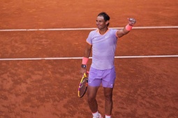 Thể thao - Nadal chuẩn bị đua Rome Masters, &quot;lão tướng&quot; đứng trước khó khăn lớn