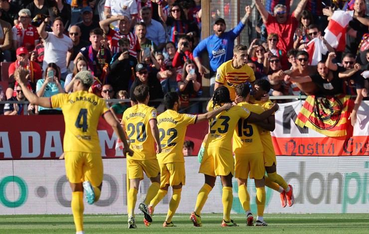 Trực tiếp bóng đá Girona - Barcelona: Chống đỡ cuối trận (La Liga) (Hết giờ) - 1