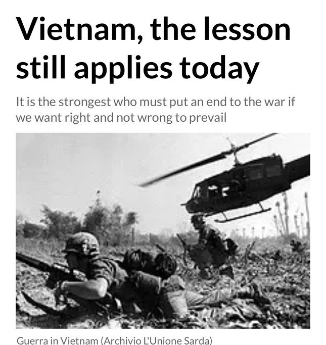 Bài viết về Việt Nam trên báo L’Unione Sarda ngày 3/4/2024.