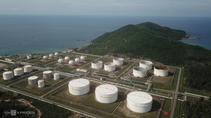 Nhà máy lọc dầu Dung Quất. Ảnh: Phạm Linh