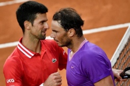 Hồi hộp chờ chung kết "trong mơ" Nadal - Djokovic, sau khi phân nhánh Rome Open