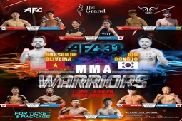 Nóng nhất thể thao tối 6/5: “Chiến thần MMA” Oliveira cùng 3 võ sĩ VN đại chiến tại AFC 31
