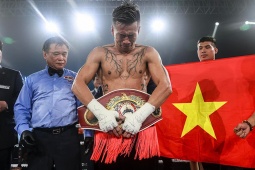 Thể thao - Trần Văn Thảo thắng kịch tính cao thủ Thái Lan, giành đai vô địch boxing toàn cầu