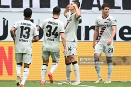 Video bóng đá Frankfurt - Leverkusen: 5 bàn áp đảo, nối dài chuỗi bất bại (Bundesliga)