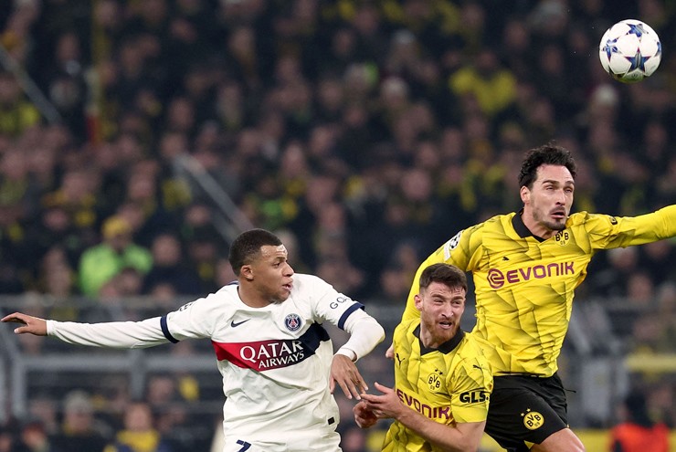 Mbappe tịt ngòi ở trận bán kết lượt đi Cúp C1&nbsp;