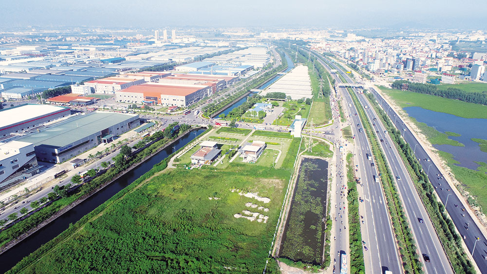 Bắc Giang đang là “điểm nóng” phát triển công nghiệp miền Bắc.