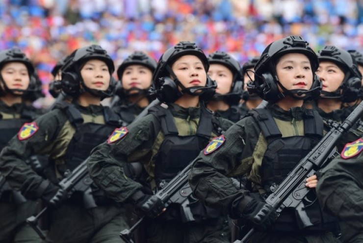 Lễ diễu binh diễu hành mừng chiến thắng Điện Biên Phủ