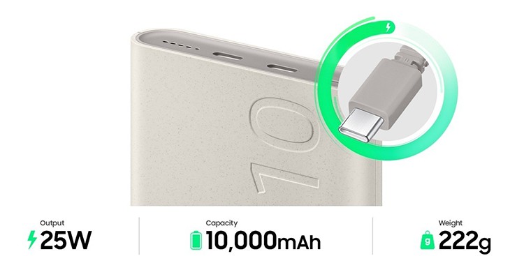 Samsung giới thiệu sạc dự phòng 10.000 mAh và 20.000 mAh, giá từ 1 triệu đồng - 1