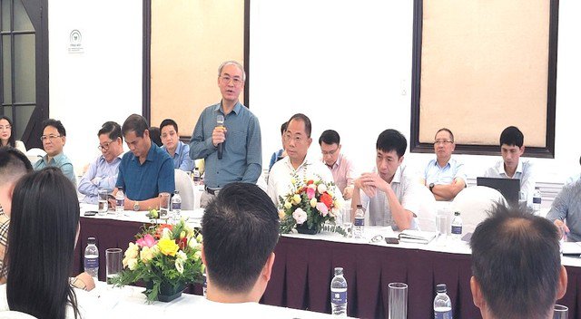 Ông Trần Ngọc Năm, Phó Tổng giám đốc Petrolimex, phát biểu