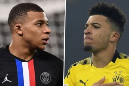 Bóng đá - PSG tái đấu Dortmund Cúp C1, trò chơi chiến thuật Mbappe kèm Sancho