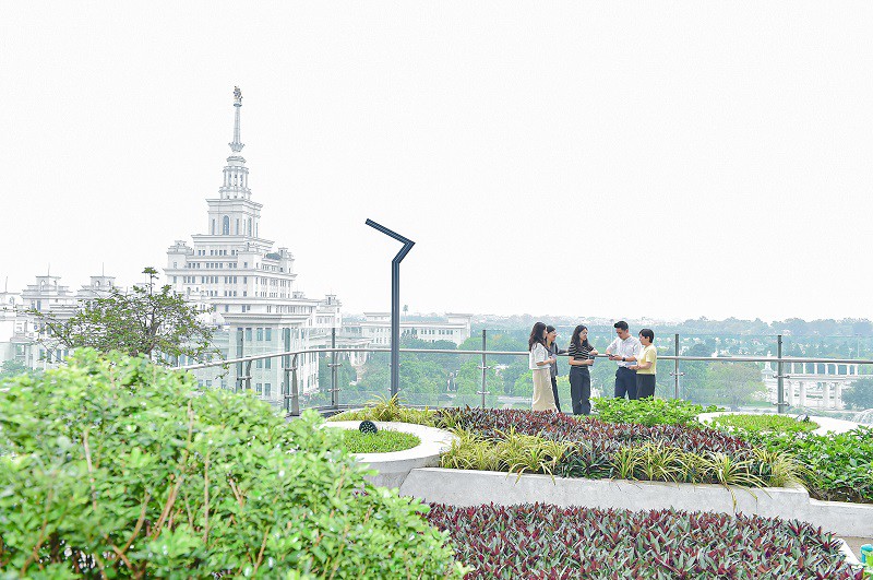 Khám phá “Tòa nhà xanh” - Công trình biểu tượng mới của Việt Nam giữa lòng Ocean City - 7