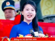 Bạn trẻ - Cuộc sống - Chân dung cô gái phát biểu tại lễ kỷ niệm 70 năm Chiến thắng Điện Biên Phủ