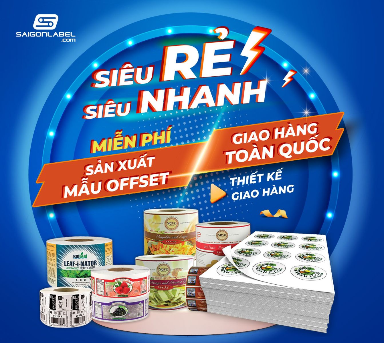 Sài Gòn Label – Thương hiệu in tem nhãn đáng tin cậy - 1