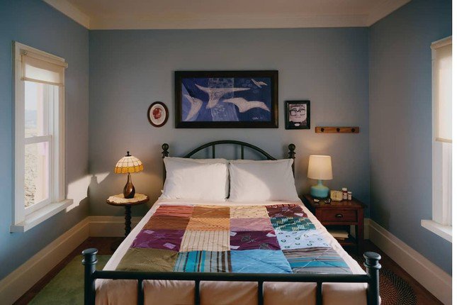 Nội thất ngôi nhà được tái hiện y hệt trong phim.