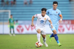 Trực tiếp bóng đá Nam Định - Bình Dương: Rafaelson mở tỉ số (V-League)