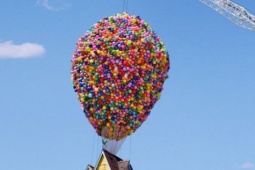 Du lịch - Ngôi nhà bóng bay nổi tiếng trong phim hoạt hình sắp 'trình làng'