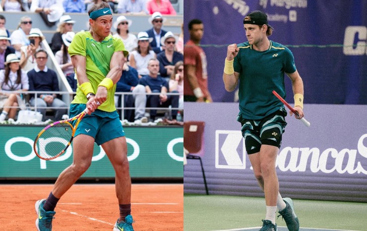 Nadal và đối thủ vòng 1 Rome Open 2024, Zizou (phải)