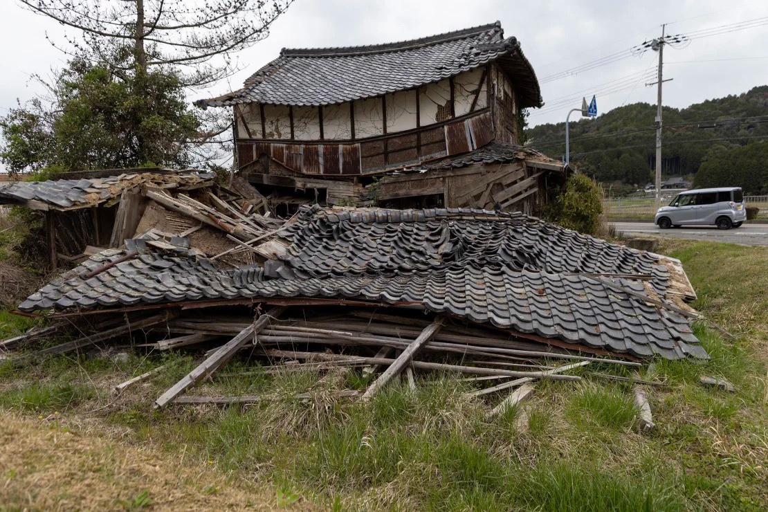 Một ngôi nhà gỗ bị bỏ hoang ở Nhật Bản. Ảnh: Getty