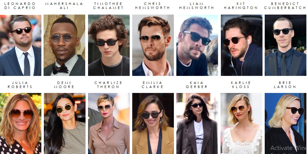 Oliver Peoples luôn là lựa chọn hàng đầu của các ngôi sao Hollywood.