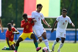 Trực tiếp bóng đá U23 Indonesia - U23 Guinea: Nỗ lực gỡ hòa (Play-off Olympic)