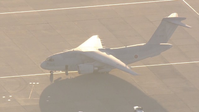Một máy bay phòng không Nhật Bản hạ cánh khẩn cấp do trục trặc cửa sổ. Ảnh: