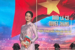 Đời sống Showbiz - MC Hồng Nhung VTV chia sẻ điều đặc biệt về cầu truyền hình trực tiếp &quot;Dưới lá cờ quyết thắng&quot;