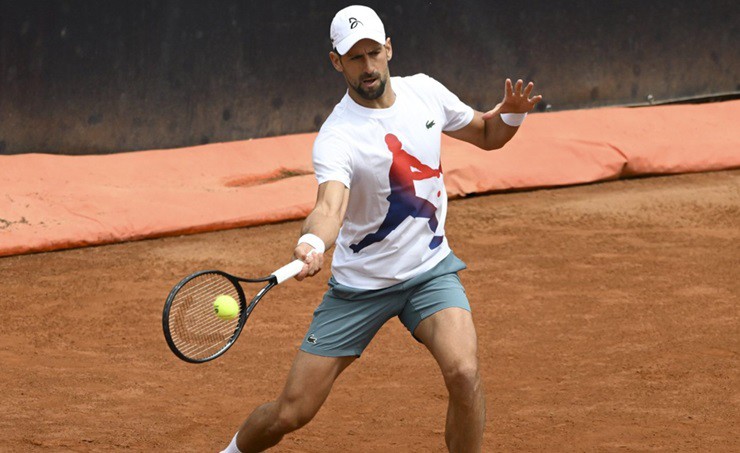 Djokovic xem Rome Open là bước chạy đà cho&nbsp;Roland Garros