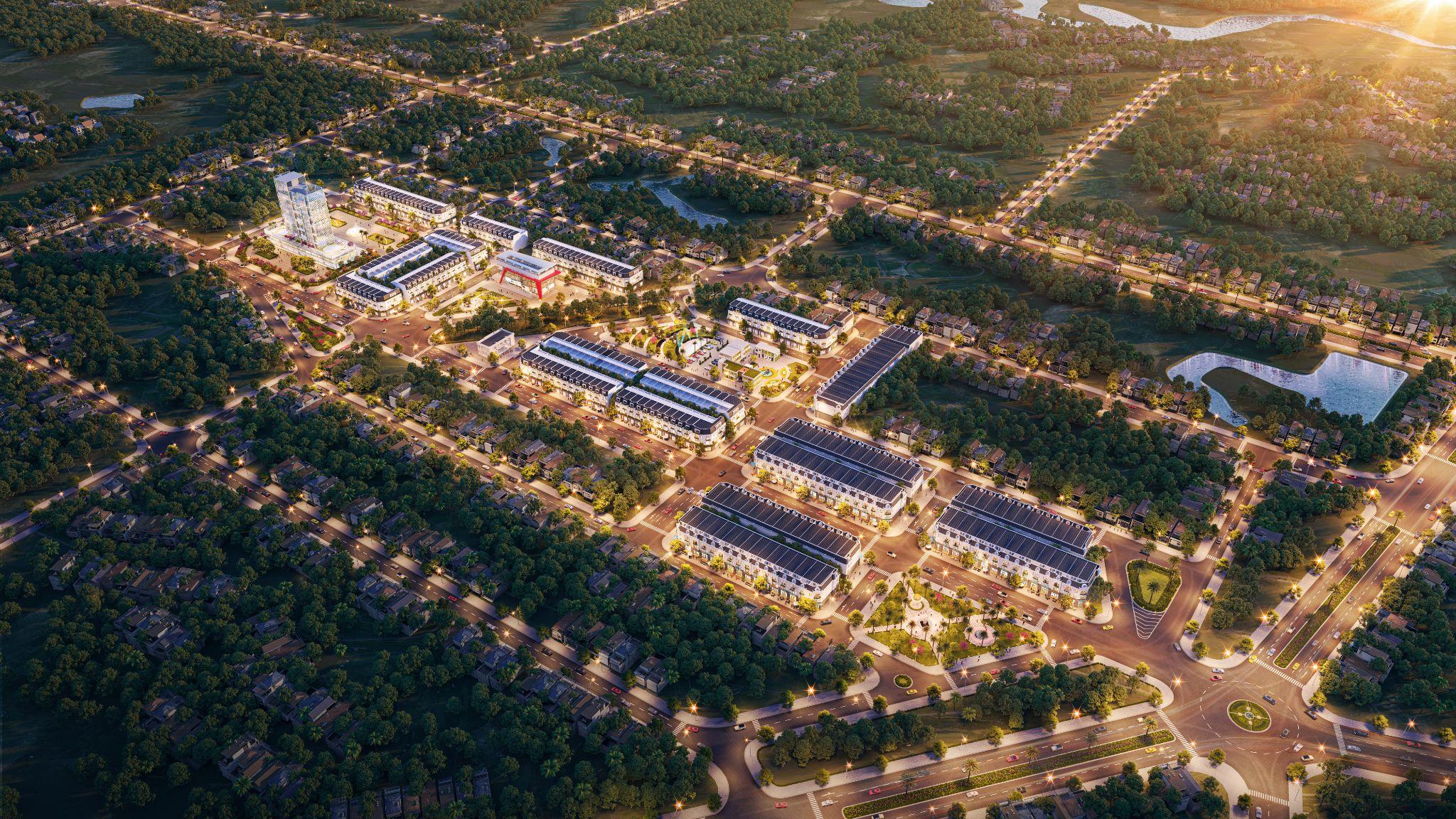 Khu đô thị mới trung tâm thị trấn Chũ (Lục Ngạn, Bắc Giang)
