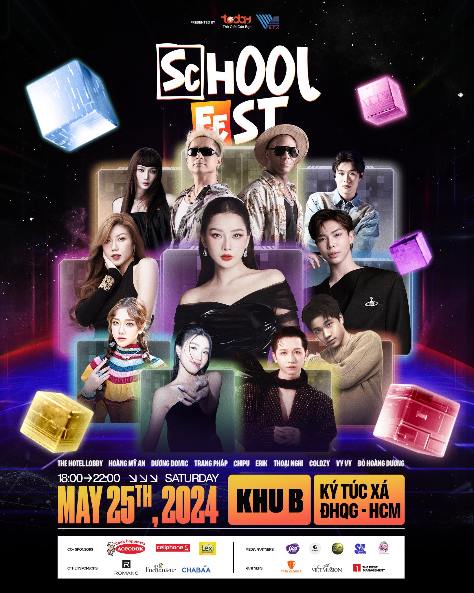 Điều gì đang chờ đợi khán giả Sài Thành tại lễ hội âm nhạc School Fest mùa 5? - 1