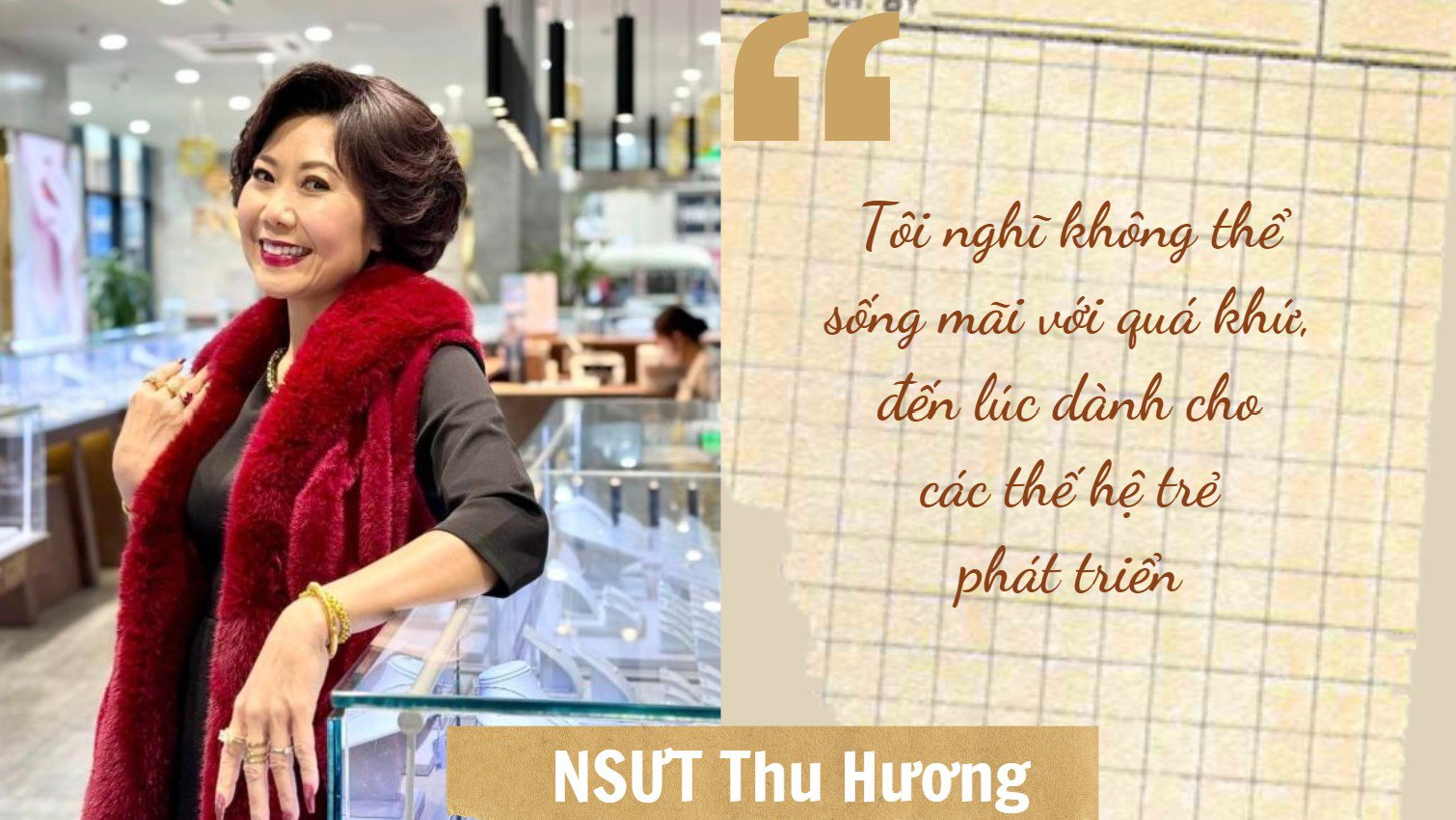 NSƯT Thu Hương: "Tôi chưa bao giờ diễn vai như bà Mến, nhưng đã nhận là làm cho tới" - 2