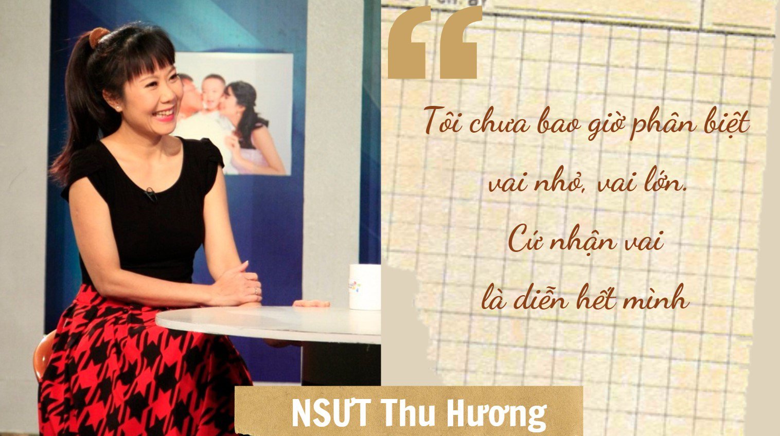 NSƯT Thu Hương: "Tôi chưa bao giờ diễn vai như bà Mến, nhưng đã nhận là làm cho tới" - 1