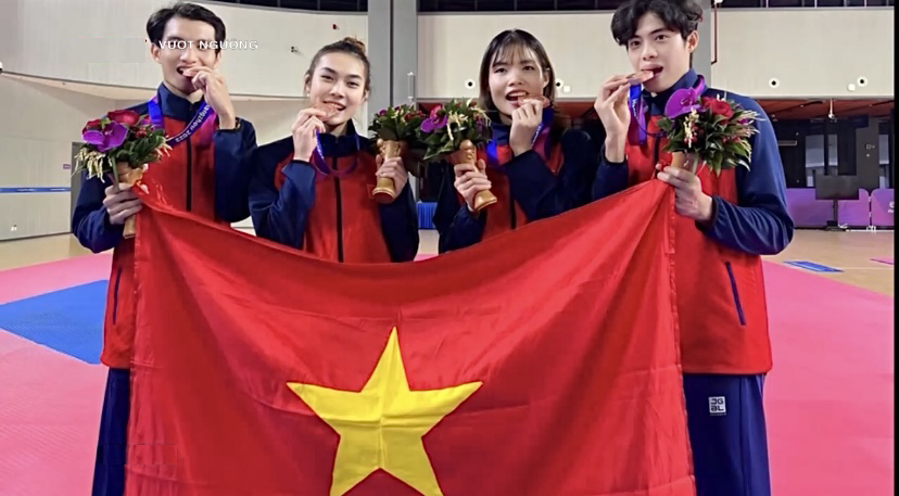 Vượt ngưỡng: Võ sĩ Taekwondo người dân tộc BạcThị Khiêm trưởng thành từ những gian khó - 4