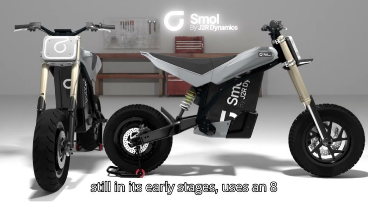 J2R Dynamics Smol - Scrambler chạy điện với thiết kế siêu tối giản - 1