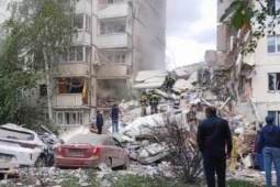 Nga: Toà chung cư ở Belgorod đổ sập, nhiều người thương vong