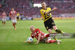 Video bóng đá Mainz - Dortmund: Định đoạt ngay ở hiệp một (Bundesliga)