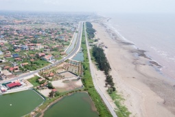 Tin tức trong ngày - Toàn cảnh tuyến đường bộ ven biển qua Nam Định gần 2.700 tỷ đồng sắp hoàn thành