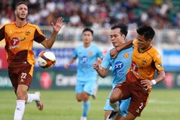 Video bóng đá HAGL - Nam Định: Hiệp hai bùng nổ, ngoại binh sửa chữa sai lầm (V-League)