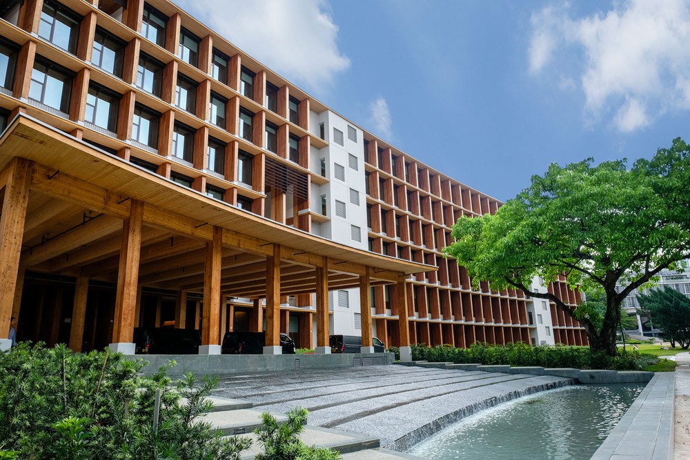 Gaia là tòa nhà với thiết kế net-zero thứ 8 của NTU và là tòa nhà gỗ lớn nhất châu Á